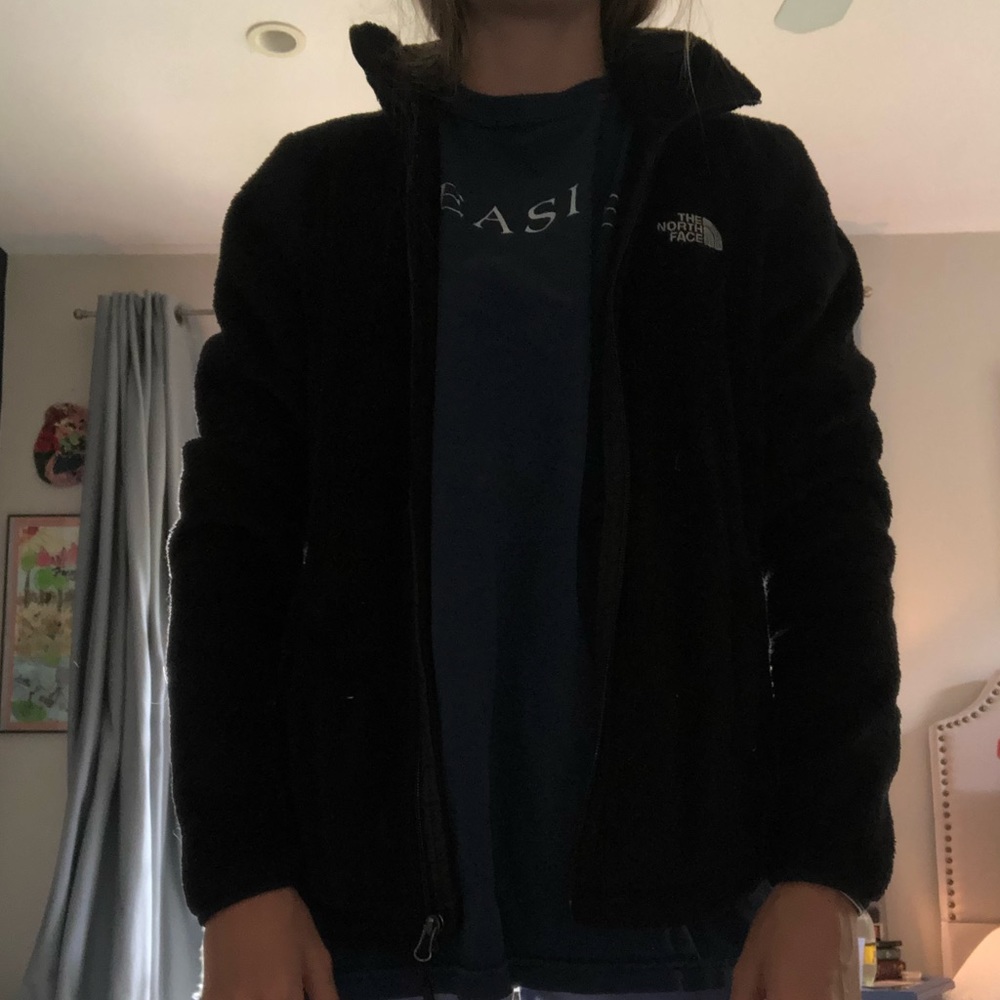 BLACK NORTH FACE FLEECE SZ S - Picture 4 of 6